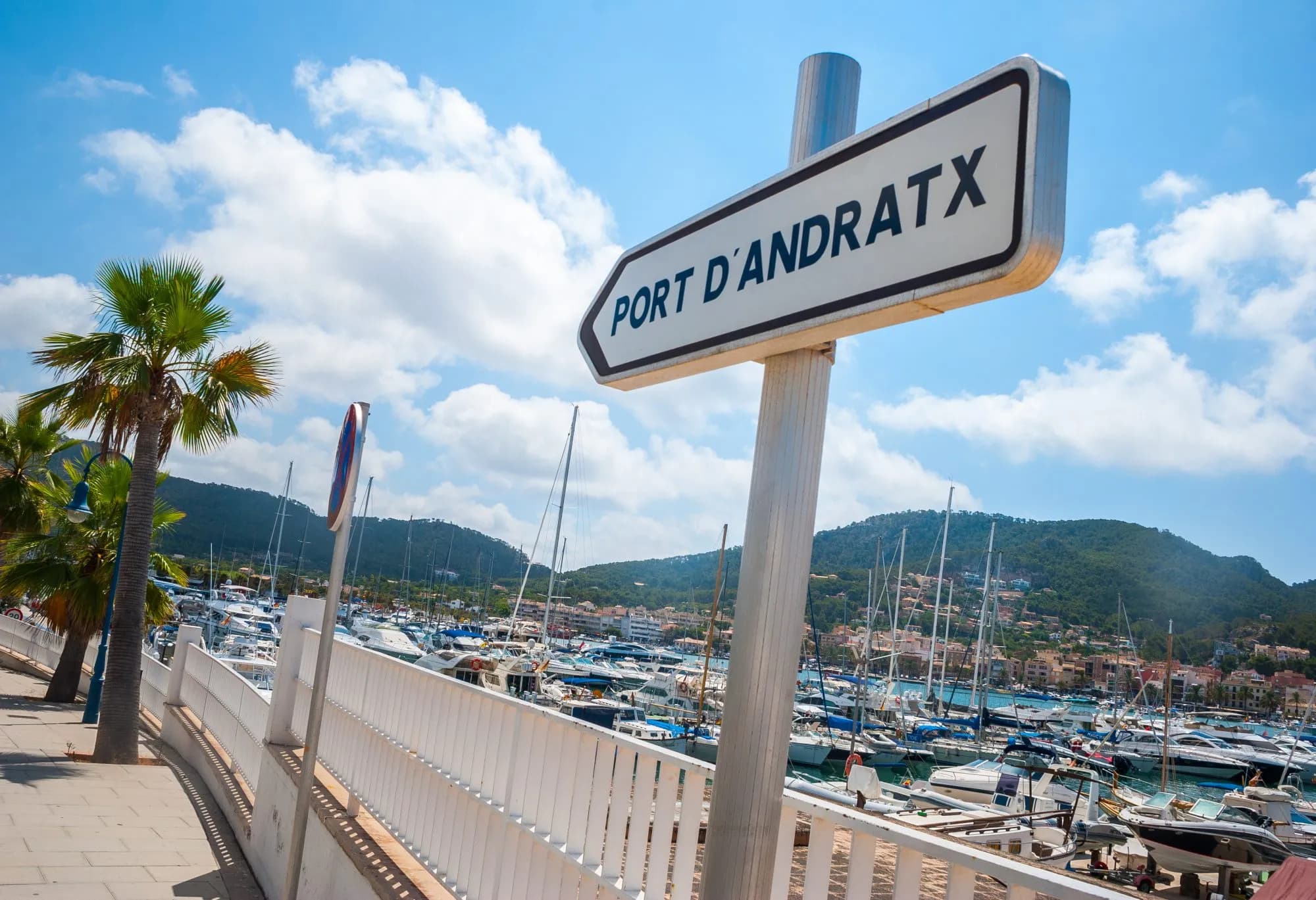 Port Andratx sign
