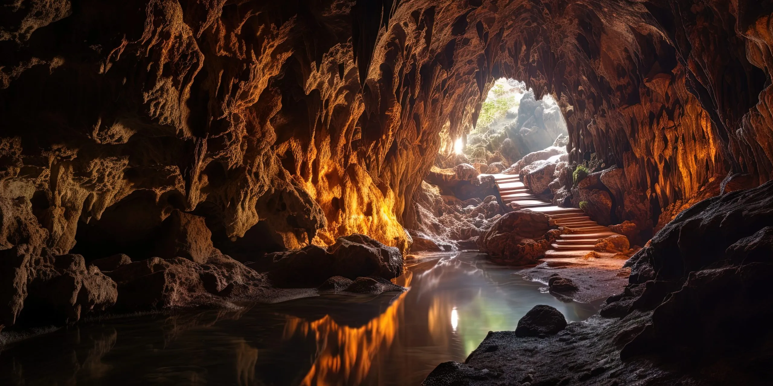 Enchanting Dragonlantern Caves of Porto Cristo, Generative AI