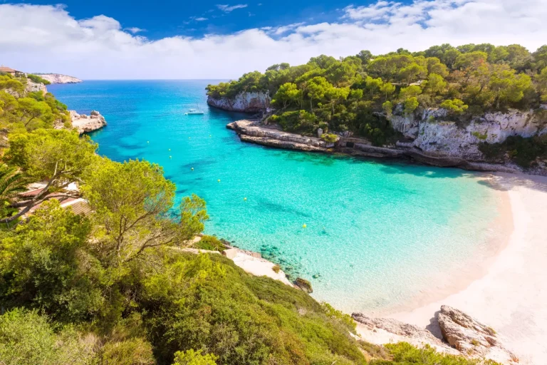 Immerse in the serene beauty of Cala Santanyi bay